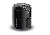Tefal Easy Fry Classic XL Heißluftfritteuse, 1500 Watt, 4,2 Liter Kapazität, regelbarer Thermostat, Timer, ohne Fett/Öl, Hot Air Fryer für bis zu 6 Portionen, schwarz, EY2018 Easy Fry Classic