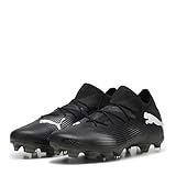 PUMA Herren Future 7 Match Fg/Ag Soccer Shoe, Black White, 41 EU