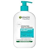 Garnier Hautklar Gesichtsreinigung, Entfernen von Unreinheiten, Öl und Make-Up, Mit Hyaluronsäure, Ceramid und Tonerde, Hydrating Deep Cleanser, 1 x 250 ml