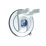 HOMSFOU Saugnapf-Clip-Halter, LED-Pads, selbstklebend, für den Innenbereich, Kerzenhalter, Dekoration, Kerzenlichter, Saugnapf-Haken, Weiß, 8 Stück