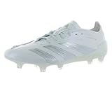 adidas Unisex Predator League Fg Skor, EU, Footwear White Silver Metallic Footwear White, 40 EU