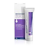 BENZAKNEN 5% Gel, 40g, Mittel gegen Pickel und Mitesser bei leichter bis mittelschwerer Akne, Befreit Poren und reduziert Talg & Entzündungen, Mit BPO (Benzoylperoxid), Dermatologisch getestet