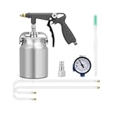 Unterbodenschutzpistolen-Set, Fahrzeug-Unterbodenschutzpistole, Auto-Rostschutz-Unterbodenschutz, mit Saugnapf, gerader Sprühschlauch, für LKW-Chassis-Liner-Beschichtungen, Gummi-Unterbodenschutz