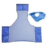 Ergonomische Poolbank – Netz für Wasserbrücken-Stuhl, Taucher von Nettle Liegestühlen | Schwimmbad für den Sommerurlaub Auss Spaß, Schal Nudeln für Erwachsene, Sitz