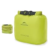 windhike Naturehike Ultraleichte Trockensäcke mit Vakuum-Luftventil – Wasserdichter Roll-Top-Sack für Kompressionsaufbewahrung, kleine wasserdichte Tasche für Rucksackreisen, Kajak-Schwimmbeutel