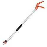 Gartenwerkzeug Astscheren - 100cm Teleskop Astschere | Gartenschneider Mit Langer Reichweite | Baumtrimmerstange | Professionelle Astschere Langstielige Gartenschere Für Astzweige Trimming Lopper
