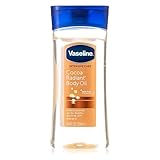 Vaseline Essential Moisture Radiant Kakao-Körperöl mit reiner Kakaobutter, 200 ml