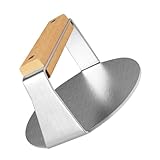 TOYANDONA Fleischpresse Zerschmetterer Burgerpresse Pastetchen Burger-Smasher Burger-Patty-Maker Für Die Küche Burgermarker Aus Metall Burger-presswerkzeug Patty-Maker-Form Edelstahl 304
