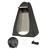 Pop -up -Datenschutzzelt - Privatsphäre Duschzelt | Tragbare Outdoor -Camping -Badezimmer -Toilettenzelte zusammenklappbar Schutz für Camping- und Notfalldurchdringungsunterkünfte mit Tragetasche