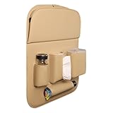 JPSDOWS Rücksitz-Organizer, multifunktionaler Auto-Organizer, multifunktional, Anti-Kick-Falten, für Reisen, Snacks, Getränke, Abenteuer, Transportschutz