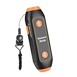 Elektronische Pfeife - Tragbare Pfeife 14 x 4 x 3 cm, leichtes ABS Sicherheitsgerät, hohe Lautstärke 120-150 dB | Bequeme Outdoor-Pfeife für Rucksackreisen, Camping, Wandern, Reisen, Chia