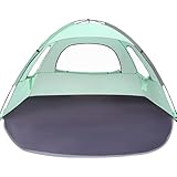 diwedaso Campingzelt für die Familie, leicht und UV geschützt, langlebig und vielseitig, Outdoor Campingzelt, Faserzelt für Camping, Grün