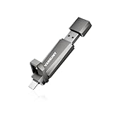 Vansuny USB-C Stick 256GB mit bis zu 1000 MB/s Externe SSD 256GB Dual USB-Stick USB-C + USB A Speicherstick für iPhone 15/16, Android-Telefon, Laptop, Tablet, Mac, Festkörper Laufwerk