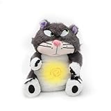 Umllpet Schlummer Otter Kuscheltier mit Atembewegung und Musik, Baby Erstausstattung, Neugeborene, Baby Spielzeug Schlummer Kuscheltier Schaf ab Geburt, Babyparty und Neugeborenen Geschenk