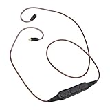 YUEHISY Bluetooth 5.3-Adapterkabel für MMCX-Kopfhörer, Kabelloses Audio mit Geringer Latenz und Integriertem Mikrofon, Passend für SE215, SE315, SE425, SE535