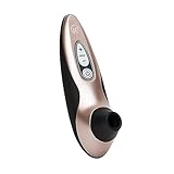 Womanizer Pro40 Klitoris Sauger Erotik Vibrator für Frauen Sex Spielzeug Dildo | Klitoris Stimulator Auflegevibrator mit 6 Intensitätsstufen | Leises Wasserdichtes Sexspielzeug für sie | Roségold