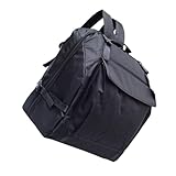 FUTUREORYY Akkordeonbeutel Akkordeon Tragetasche Instrumententasche für Akkordeon Aufbewahrung von Musikinstrumenten Akkordeon Taschen Akkordeon-Organizer-Tasche Akkordeontasche Stoff Black