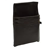 flevado Holster schwarz Kellnerbörsen Tasche Geldbörsenholster Colt Halfter Kunstleder Kellnertasche Unisex