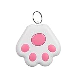 Mini Katze/Hund GPS Tracking Locator, Bluetooth Tracker für Kinder Haustiere Hunde Katzen Geldbörse Gepäck Schlüssel Finder Smart Tracker Wasserdicht Tragbares Gerät Pet Locator Verlust Prävention