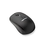 Amazon Basics Kabellose Computer-Maus mit USB-Nano-Empfänger, Schwarz