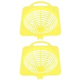 Artibetter 2 Stück Kunststoff Vogelnest Mulden Robust Belastbar rutschfest für Kleine Vögel Papageien Geeignet Installieren und Langlebig Zufällige Farbe Zufällige Farbe