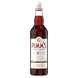 Pimm's The Original No. 1, Hervorragend, aromatischer Aperitíf, Ideal für erfrischende Mixgetränke oder im Pitcher, Gut geeignet für Cocktails und Longdrinks, 25% vol, 700ml Flasche |