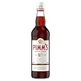 Pimm's The Original No. 1 | Hervorragend, aromatischer Aperitíf | Ideal für erfrischende Mixgetränke oder im Pitcher | Gut geeignet für Cocktails und Longdrinks | 25% vol | 700ml Flasche |