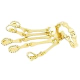 Accessoires Damen 80er Seidenhandschuhe Damen S Requisiten Requisiten Handschuh Nachtclubarmband Geschenke Punk Party Handschuh Halloween Kostüm Handschuhe Kostüm Halloween Paar (Gold, One Size)