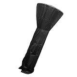 PartyKindom Wasserdichter Outdoor Heizstrahler Schutzbezug UV Beständig Reißfest Wetterfester Patio Heizkörper Abdeckhaube für Terrasse und Garten