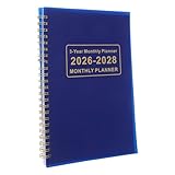 PRETYZOOM Tagesplaner Notizbuch Monats-kalender Kompakter Monats Wochenplaner Zielsetzungsagenda Täglicher Terminorganizer für Schule und Büro