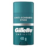 Gillette Intimate Intimpflege Anti-Scheuer-Stick, reduziert Reibungen und Hautreizungen im Intimbereich, Stick gegen Wundscheuern, einfache Anwendung, dermatologisch getestet, Geschenk für Männer