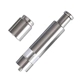 Luxshiny Handbetriebene Pfeffermühle aus Edelstahl mit Manuellem Mahlwerk Kompakte Gewürzmühle für Pfeffer Meersalz und Gewürze Vielseitiger Küchenhelfer für Frisches Würzen zu Hause