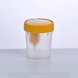 Urine cup, Urinbecher, 10pc, Aseptic sterile vacuum, Aseptisch steril vakuum, Aklab Group