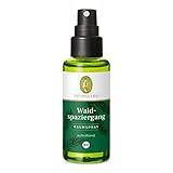 PRIMAVERA Raumspray Waldspaziergang Bio - Riesentanne, Fichtennadeln und Vetiver - Aromadiffuser, Aromatherapie, Raumduft Spray - vegan