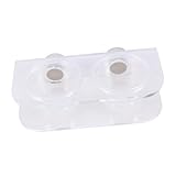 VERDANVERSE Reptilien Futter und Wasserschale Teilig mit Magnetbefestigung Höhenverstellbar aus Langlebigem und Kunststoff Geeignet für Schildkröten Eidechsen Frösche und Kleine Reptilien