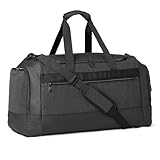 Amazon Essentials Handgepäcktasche, leicht, mit Fach für Nasses und Schuhe, 63.5 cm, Schwarz