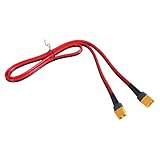 Adapterkabel männlich und weiblich für XT60 Batterie-Verlängerungskabel mit 12 AWG Silikonkabel