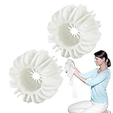 Waschbälle für Waschmaschine,Waschbälle für Waschmaschine, Waschmaschine Ball Anti-Klitzen Waschmaschine Haushalt, Wiederverwendbare tragbare Waschbälle 2X, Waschküche, Zuhause, Wohnung, Schlafsaal