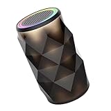 NUOBESTY 1Stück Mini LED Lautsprecherbox Tragbarer Drahtloser Lautsprecher Mit Hochwertigem Kreative LED Box Für Zuhause Auto Büro USB