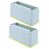 YARNOW 2 Stück Katzenstreu Schaufel Aufbewahrungsbox Abs automatisch Sieben Mini katzenklo zubehör Katzenstreuschaufelhalter Schaufelhalter aus Kunststoff Schaufel Versorgung Plastik Blue