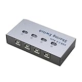 SHINEOFI USB Printer Sharer Automatischer Port USB Selector Für Bürogeräte Scanner Drucker Kompatibel Ohne Kabel
