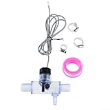 Pumixiy Ersatzteil-Set für Durchflussschalter, komplett montiert für Massage-Badewannenheizungen, Präzisions-Durchflussüberwachungssensor mit Temperaturanpassungsfähigkeit und langlebig (2560-040)