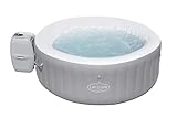 Bestway LAY-Z-SPA St. Lucia AirJet™ Whirlpool, 170 x 66 cm, 2-3 Personen, rund, Silbergrau