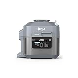 Ninja Speedi Multikocher, 5,7L, 10-in-1 Multicooker, Airfryer Heißluftfritteuse, Slow Cooker Langsamkochen, Geschenk für Männer/Frauen, Meersalzgrau ON400EU