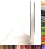 s.dekoda Schleifenband 50m x 6mm Weiß Organza Chiffon Geschenkband Organzaband [1350]