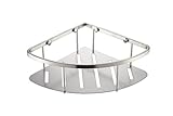 NOKOZAN Dreieckige Eck-Duschablage – Edelstahl, rostfrei, Badezimmer-Caddy Organizer Regal