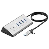 Typ-C-Hubs, USB-Hubs, 7/10-Port, USB-3.0-Splitter, USB-Hubs, Adapter, Erweiterung, Dockingstation, Adapter für PC/Handy/Laptop