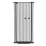 TCICOP Türschutzgitter Extra Hoch 150cm Treppenschutzgitter, Ausziehbar Absperrgitter 76-85cm Absperrgitter Hundegitter Wohnun Türschutzgitter, Geeignet für Babys, Katzen, Hunde Türgitter