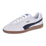 PUMA Herren Handball Indoor Court Shoe, Puma White Puma Black Gum, 45 EU