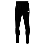 Puma Herren Liga Training Pants Pro Jogginghose, Black White, M